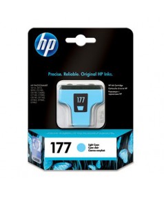 C8774HE HP 177 Уцененный оригинальный светло-голубой картридж для HP Photosmart 3213 /3313 /8230 /8253 /D5183 /D6183 /D7163 /D7183 (6мл.)